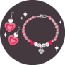 Bracelet Or Necklace Cute 00s Jewelry Sticker 