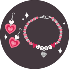 Bracelet Or Necklace Cute 00s Jewelry Sticker 