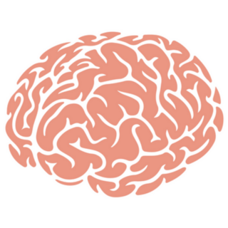 Brain Icon Sticker