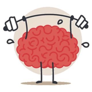 Brain Training Sticker