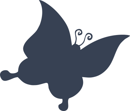 Brave Butterfly Sticker