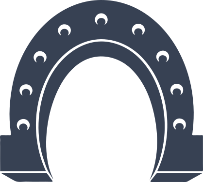 Brawny Horseshoe Sticker