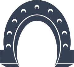 Brawny Horseshoe Sticker