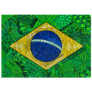 Brazil Flag. Ethnic National Symbol Sticker