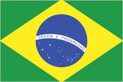 Brazil Flag Sticker