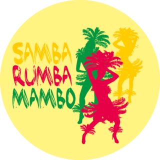 Brazil Samba Rumba Mambo Girls Sticker