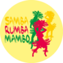 Brazil Samba Rumba Mambo Girls Sticker
