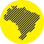 Brazil Tech Digital Logo Sticker