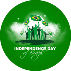 Brazilian National Holiday Independence Day Sticker
