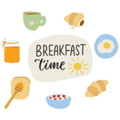 Breakfast Time Sticker Sheet