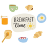 Breakfast Time Sticker Sheet