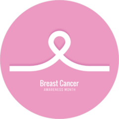 Breast Cancer Awareness Month Square Sticker
