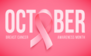 Breast Cancer October Sticker