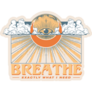 Breathe, Exactly What I Need Retro Eye Sticker