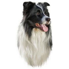 Breed Border Collie Sticker