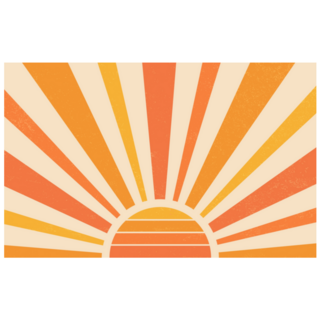 Bright Sunrise Sticker