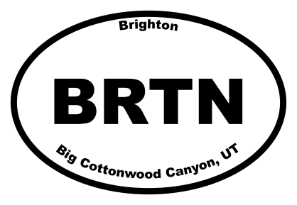 Brighton Oval Sticker