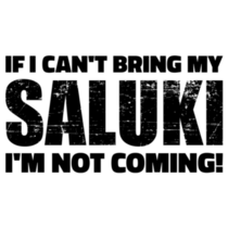 Bring My Saluki Sticker