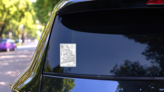 Britain Anglo-saxon Map England, 1837 Sticker on a Rear Car Window (New) example