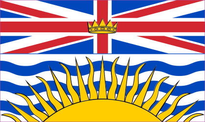 British Columbia Flag Sticker