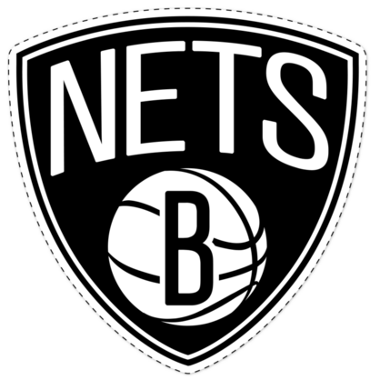 Brooklyn Nets NBA Logo Sticker