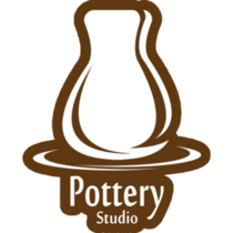 Brown Pottery Logo Sticker