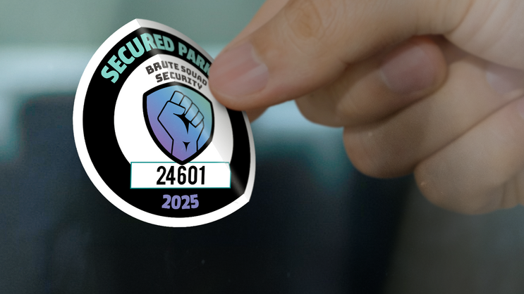 Brute Squad Circle Permit Peel Inside App