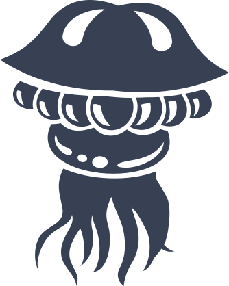 Bubble Jellyfish Sticker