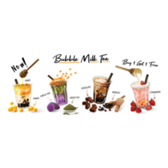 Bubble Milk Tea Yummy Illustrations Sticker