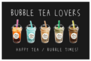 Bubble Tea Slogan Sticker