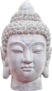 Buddha Stone Head Sticker