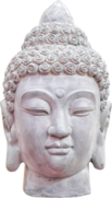 Buddha Stone Head Sticker