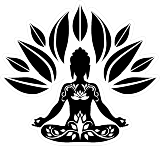 Buddha Tree Sticker