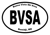 Buena Vista Ski Area Oval Sticker