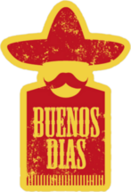 Buenos Dias Poster Sticker