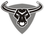 Buffalo Head Shield Sticker