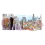 Building View With Landmark Of Chicago Sticker