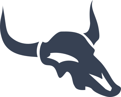Bull Skull Sticker
