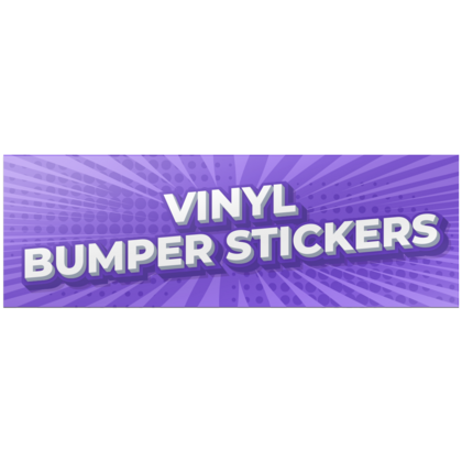 Shop Bumper Stickers for Cars – Custom, Pre-Designed & Templates