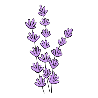 Bunch Of Lavender Sticker