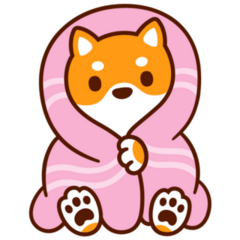 Bundled Shiba Inu Sticker