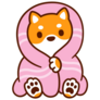 Bundled Shiba Inu Sticker