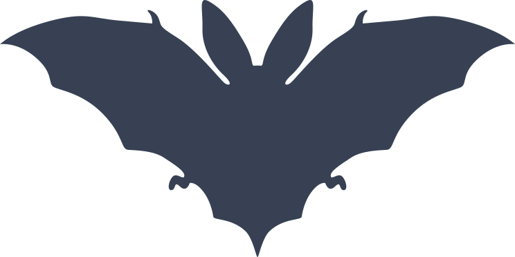 Bunny Eared Bat Sticker