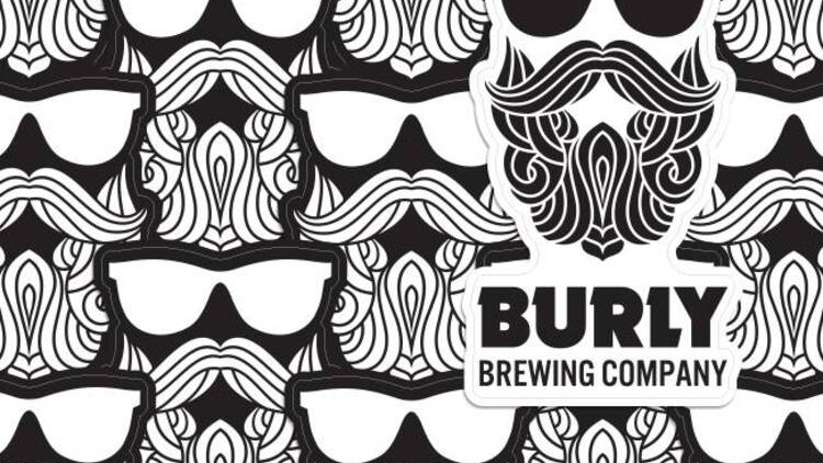 Burly Brewing Company Die Cut Stickers