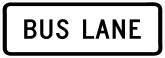 Bus Lane Sticker