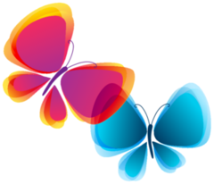 Butterflies In Love Eps10  Vector