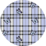 Butterflies On A Plaid Background 00s Sticker