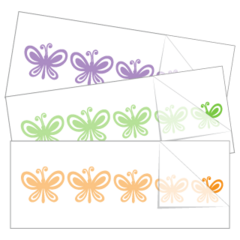 Butterfly Family Stickers and Decals