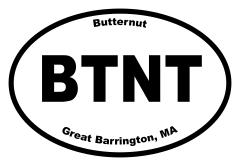 Butternut Oval Sticker