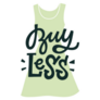 Buy Less Eco-Friendly Fashion Sticker